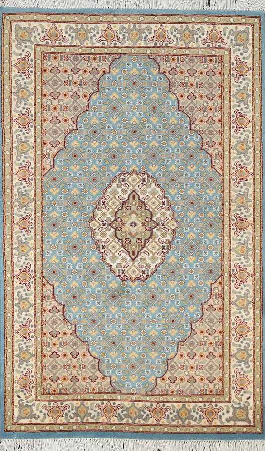 100% Vegetable Dye Tabriz Oriental Area Rug 3x5