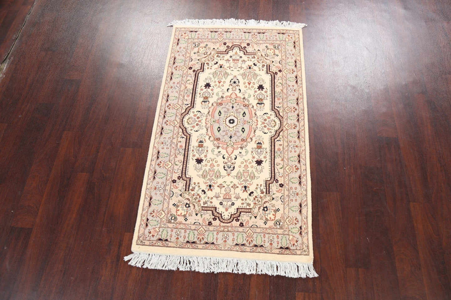 100% Vegetable Dye Tabriz Oriental Area Rug 3x5