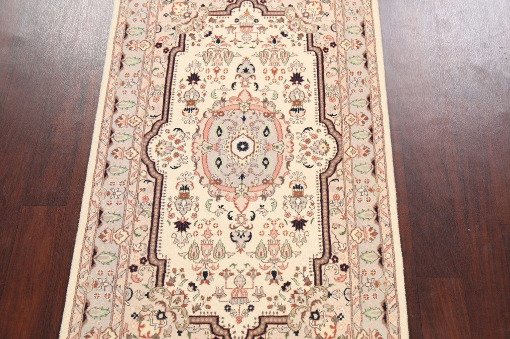 100% Vegetable Dye Tabriz Oriental Area Rug 3x5