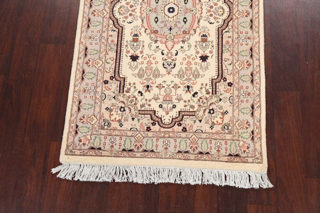 100% Vegetable Dye Tabriz Oriental Area Rug 3x5