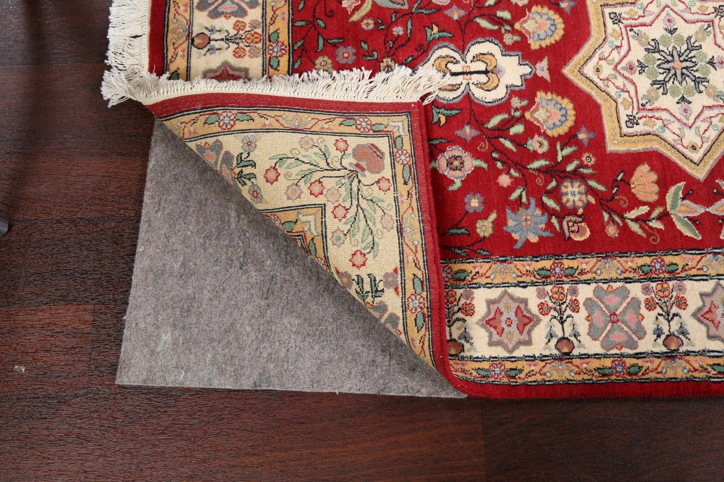 100% Vegetable Dye Tabriz Oriental Area Rug 3x5