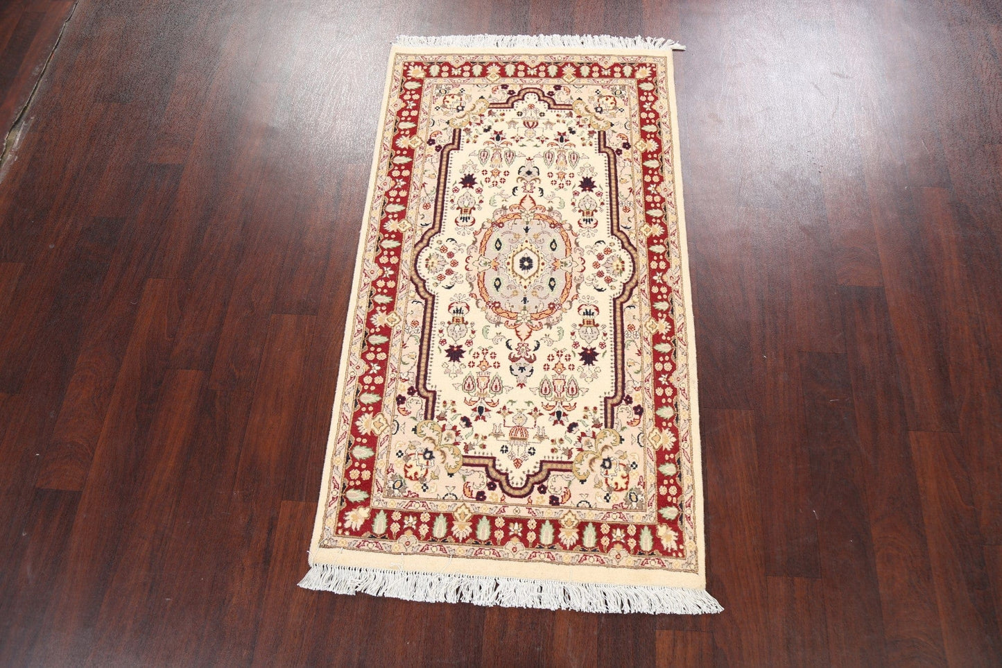 100% Vegetable Dye Tabriz Oriental Area Rug 3x5