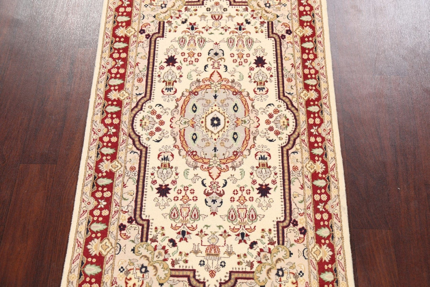 100% Vegetable Dye Tabriz Oriental Area Rug 3x5