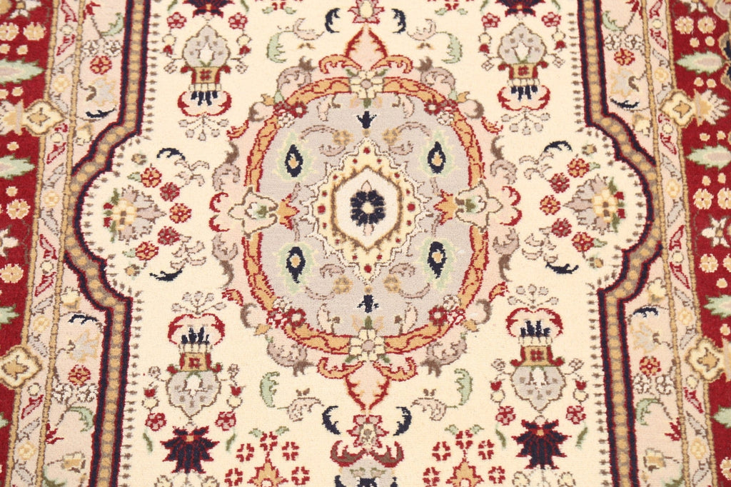 100% Vegetable Dye Tabriz Oriental Area Rug 3x5