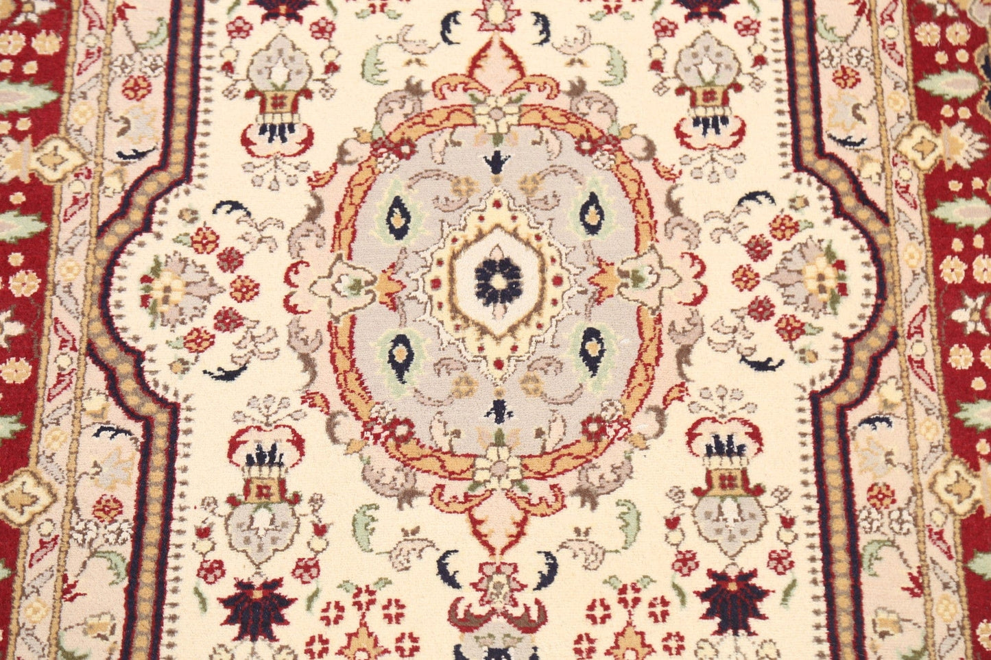 100% Vegetable Dye Tabriz Oriental Area Rug 3x5