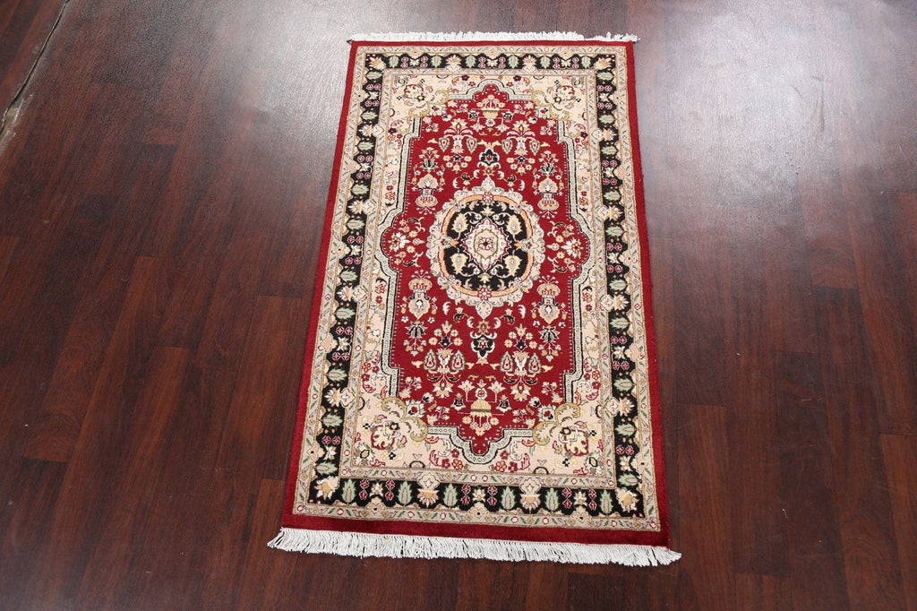 100% Vegetable Dye Tabriz Oriental Area Rug 3x5