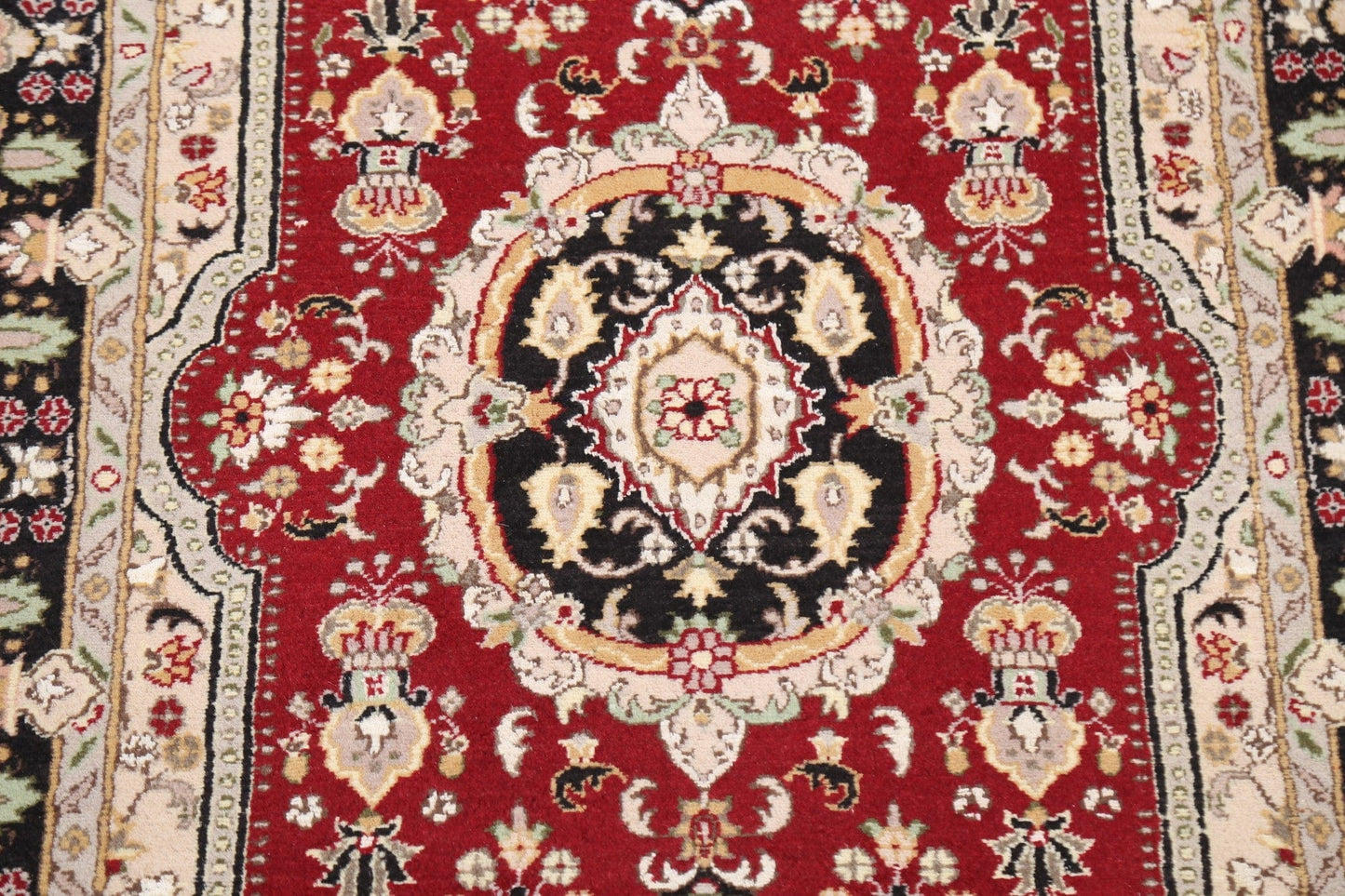 100% Vegetable Dye Tabriz Oriental Area Rug 3x5