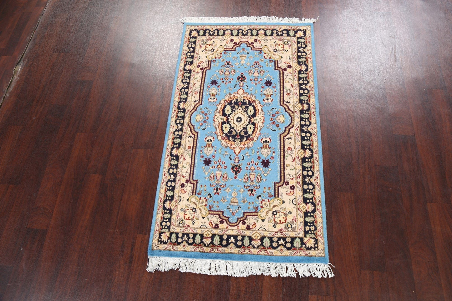 100% Vegetable Dye Tabriz Oriental Area Rug 3x5