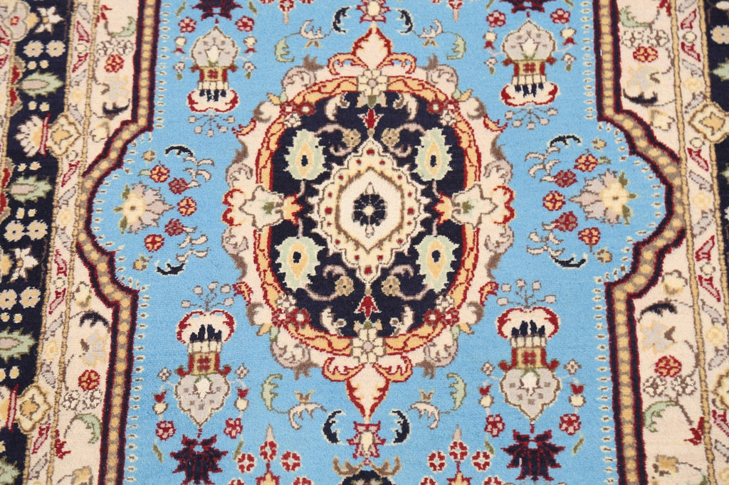 100% Vegetable Dye Tabriz Oriental Area Rug 3x5