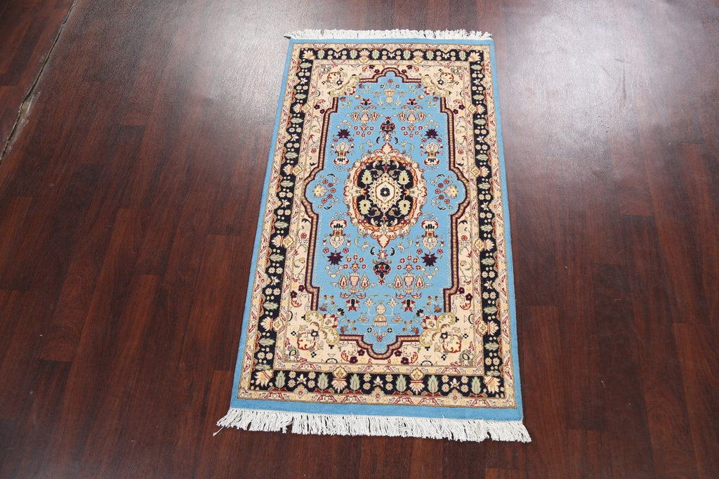 100% Vegetable Dye Tabriz Oriental Area Rug 3x5