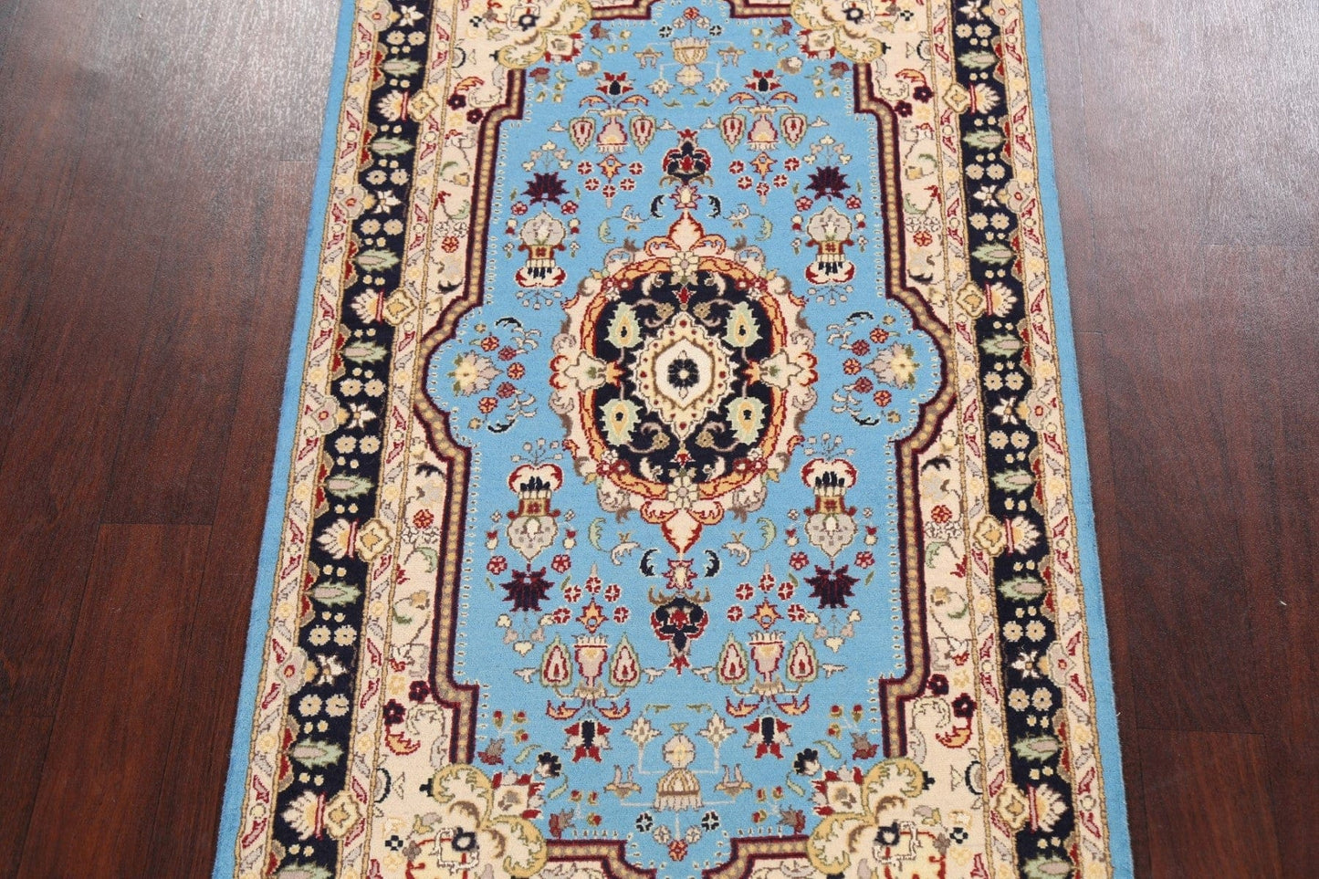 100% Vegetable Dye Tabriz Oriental Area Rug 3x5