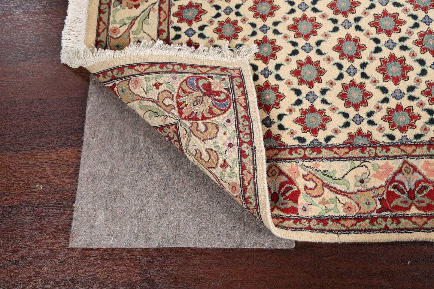 100% Vegetable Dye Tabriz Oriental Area Rug 4x6