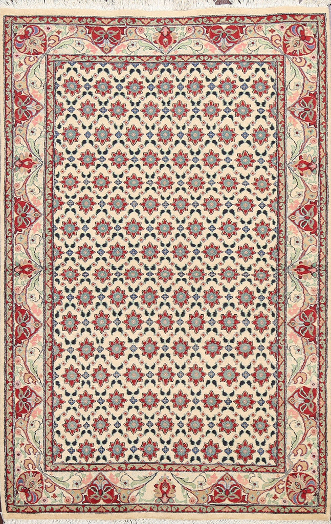 100% Vegetable Dye Tabriz Oriental Area Rug 4x6