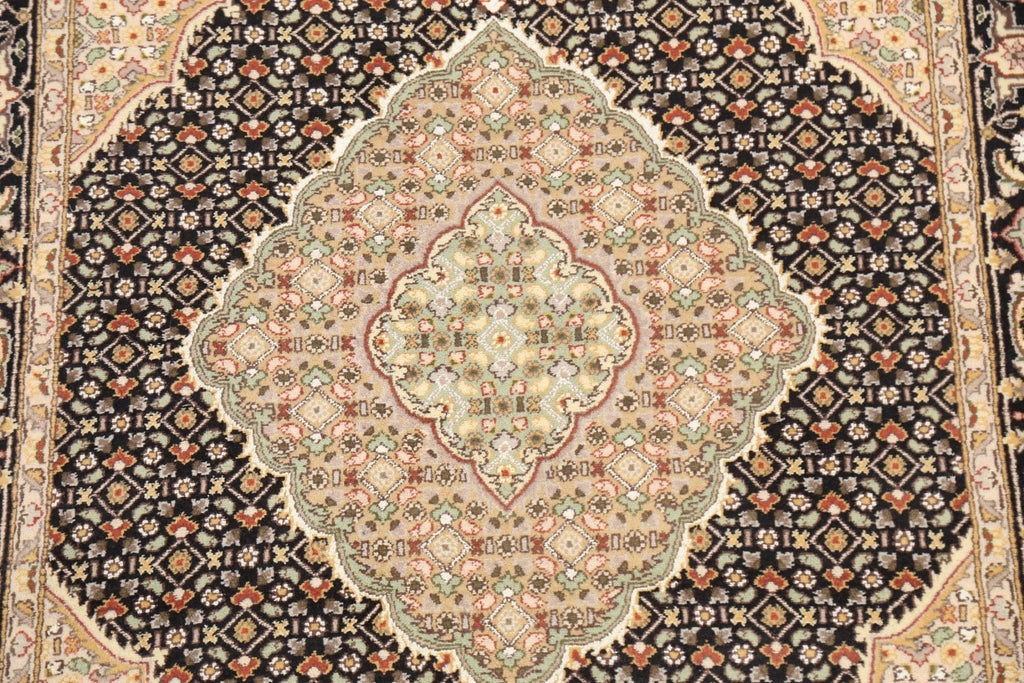 100% Vegetable Dye Tabriz Mahi Oriental Area Rug 4x6