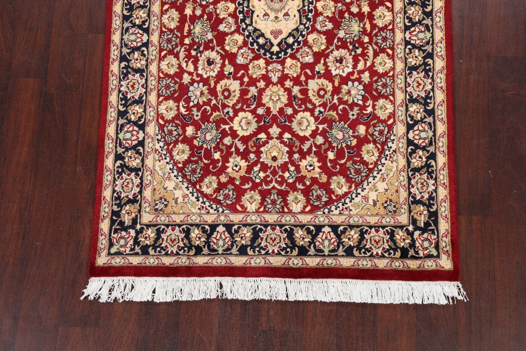 100% Vegetable Dye Floral Tabriz Oriental Area Rug 4x6