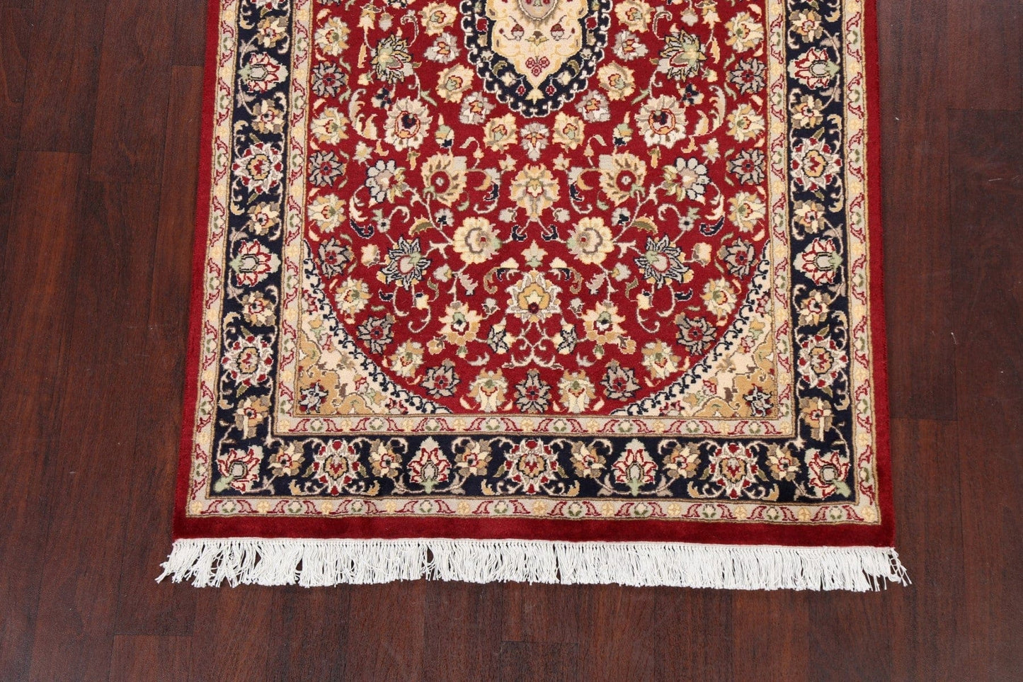 100% Vegetable Dye Floral Tabriz Oriental Area Rug 4x6