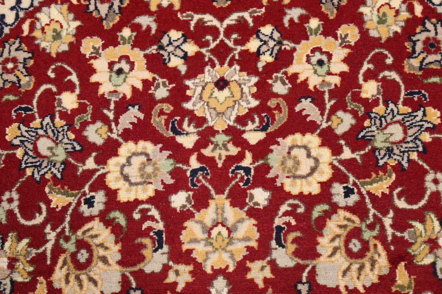 100% Vegetable Dye Floral Tabriz Oriental Area Rug 4x6