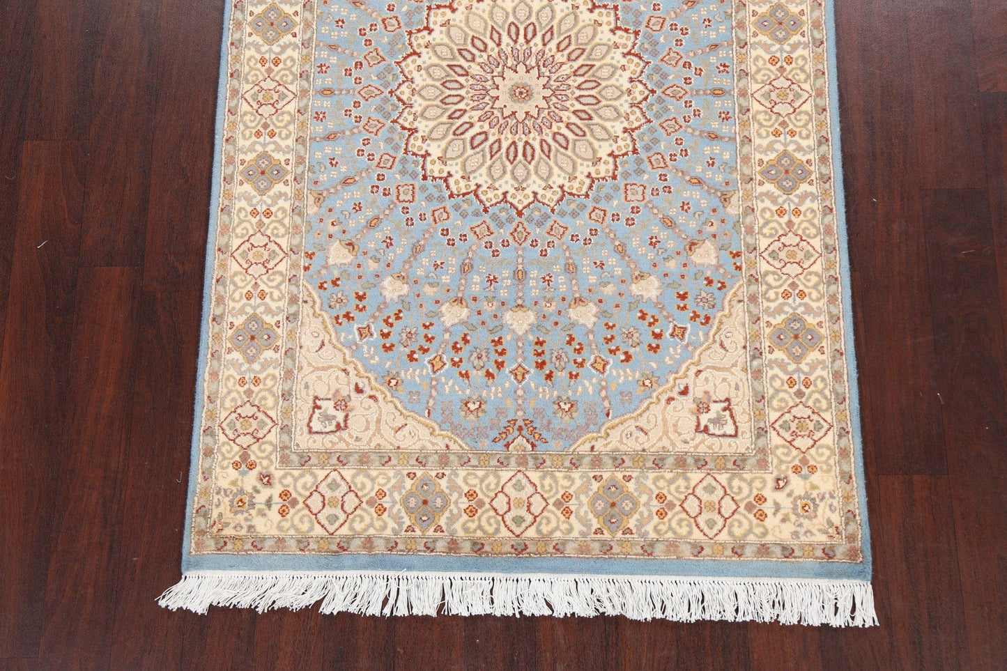 100% Vegetable Dye Tabriz Oriental Area Rug 4x6