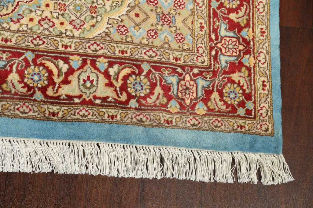 100% Vegetable Dye Tabriz Mahi Oriental Area Rug 4x6