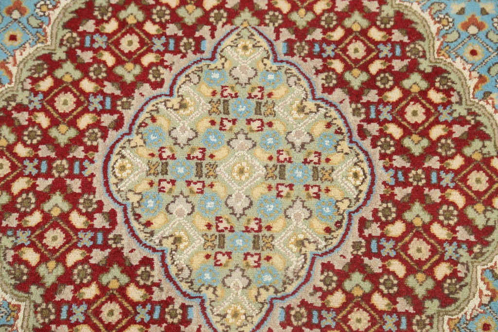 100% Vegetable Dye Tabriz Mahi Oriental Area Rug 4x6