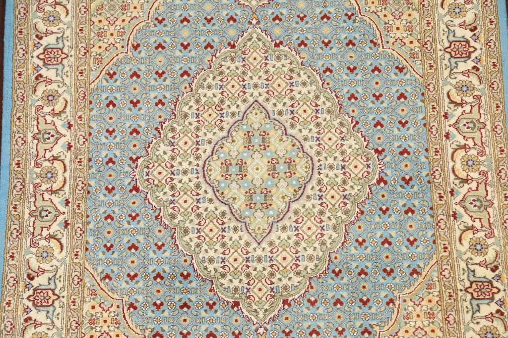 100% Vegetable Dye Tabriz Mahi Oriental Area Rug 4x6