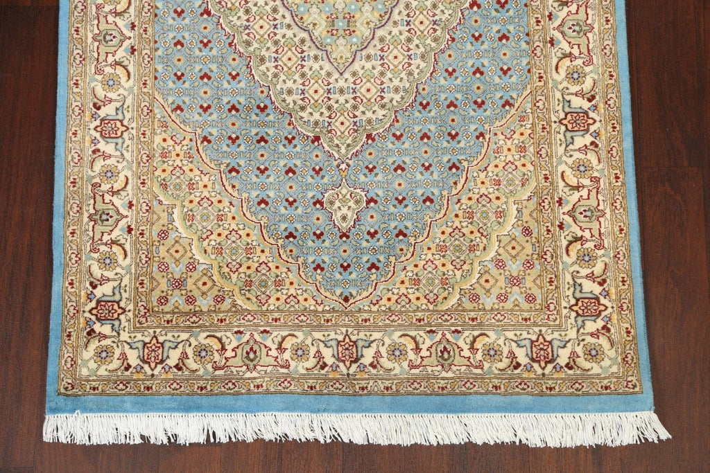 100% Vegetable Dye Tabriz Mahi Oriental Area Rug 4x6