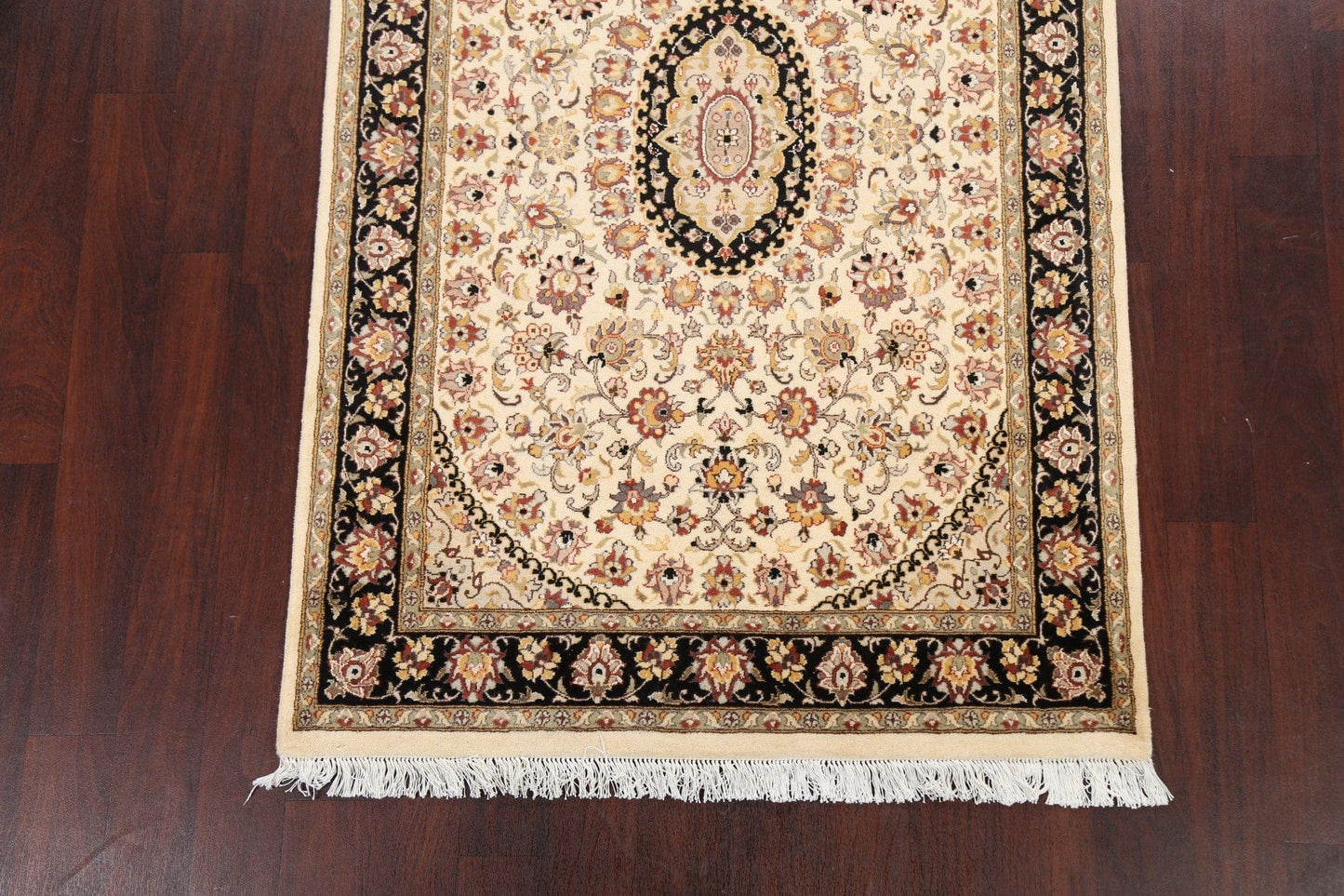 100% Vegetable Dye Floral Tabriz Oriental Area Rug 4x6