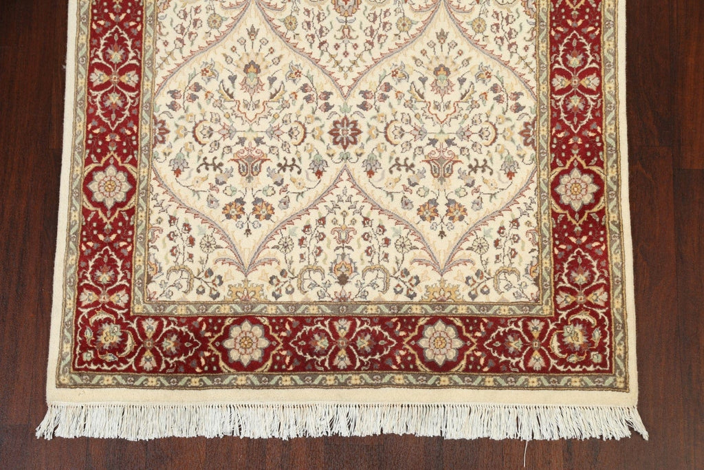 100% Vegetable Dye Floral Tabriz Oriental Area Rug 4x6