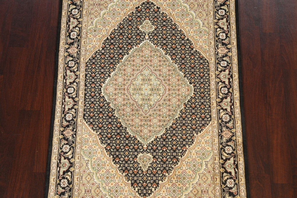 100% Vegetable Dye Tabriz Mahi Oriental Area Rug 4x6