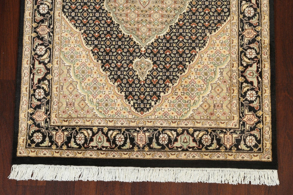 100% Vegetable Dye Tabriz Mahi Oriental Area Rug 4x6