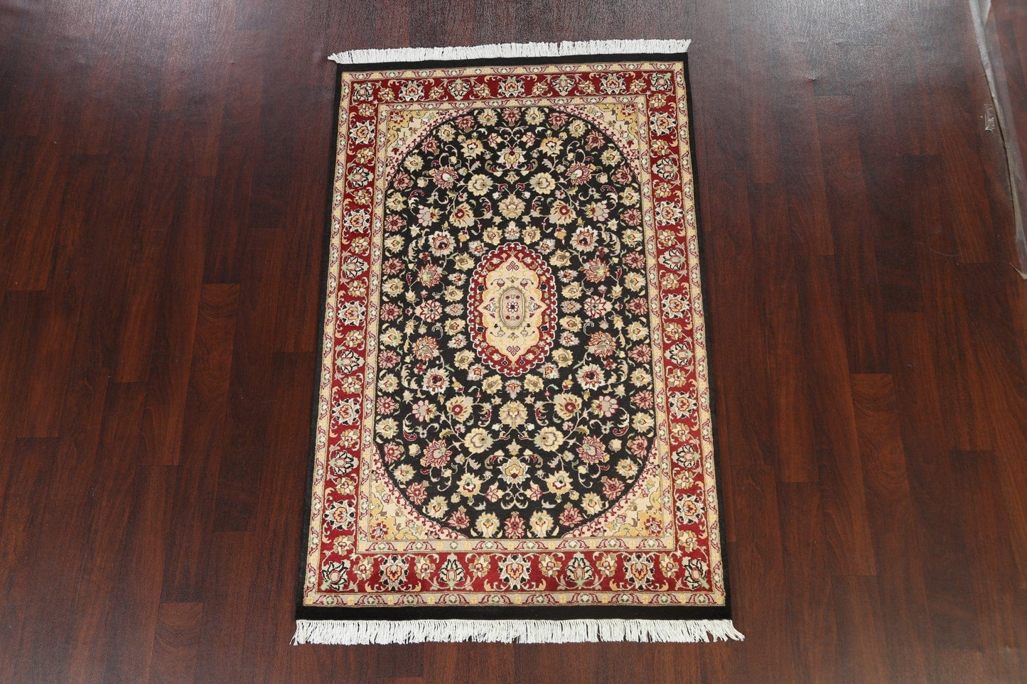 100% Vegetable Dye Tabriz Oriental Area Rug 4x6