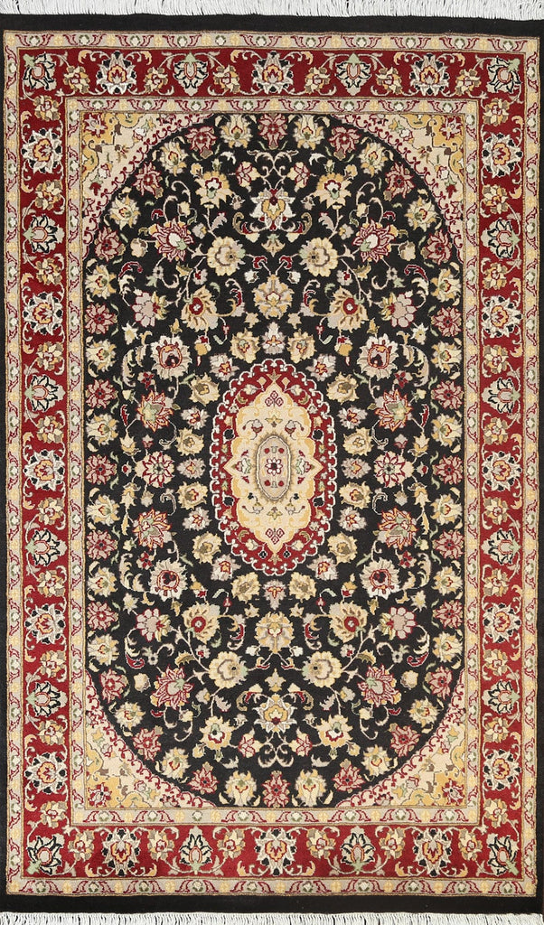 100% Vegetable Dye Tabriz Oriental Area Rug 4x6