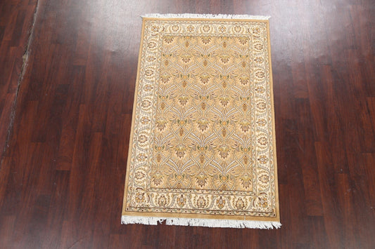 100% Vegetable Dye Tabriz Oriental Area Rug 4x6