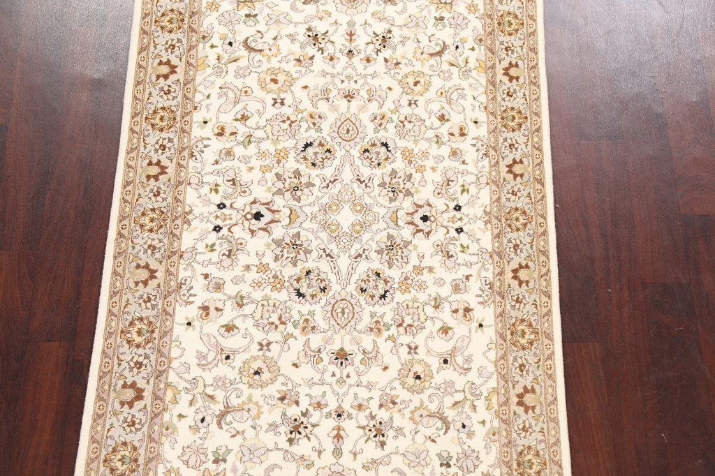 100% Vegetable Dye Floral Tabriz Oriental Area Rug 4x6