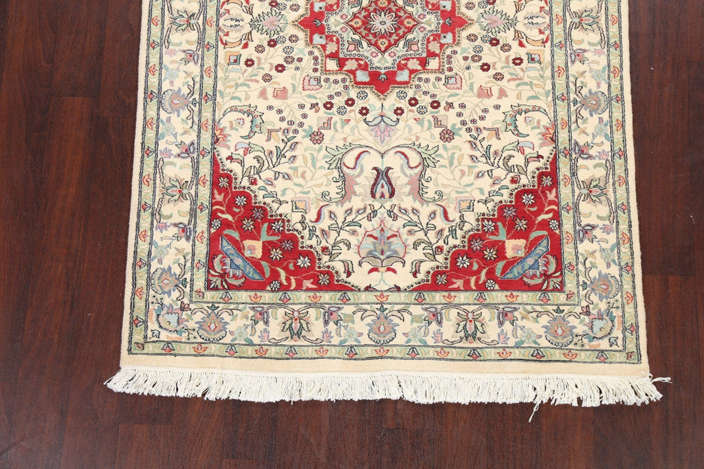 100% Vegetable Dye Tabriz Oriental Area Rug 4x6