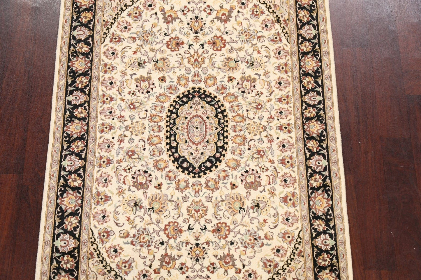 100% Vegetable Dye Tabriz Oriental Area Rug 4x6