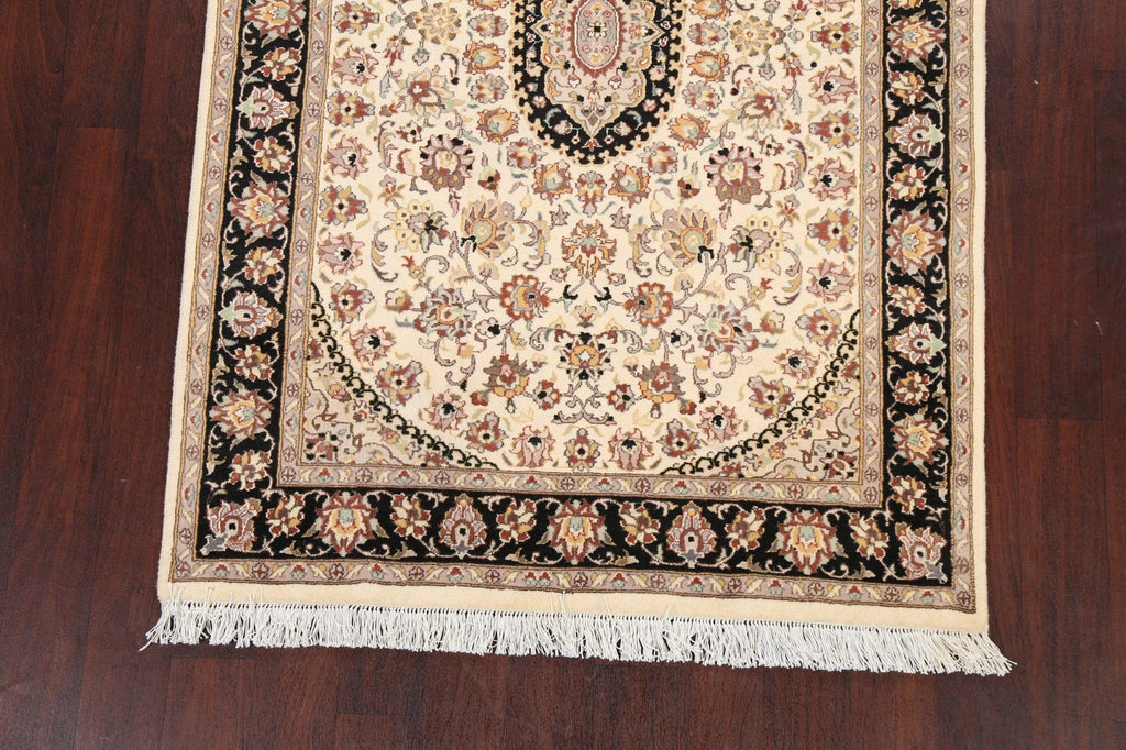 100% Vegetable Dye Tabriz Oriental Area Rug 4x6