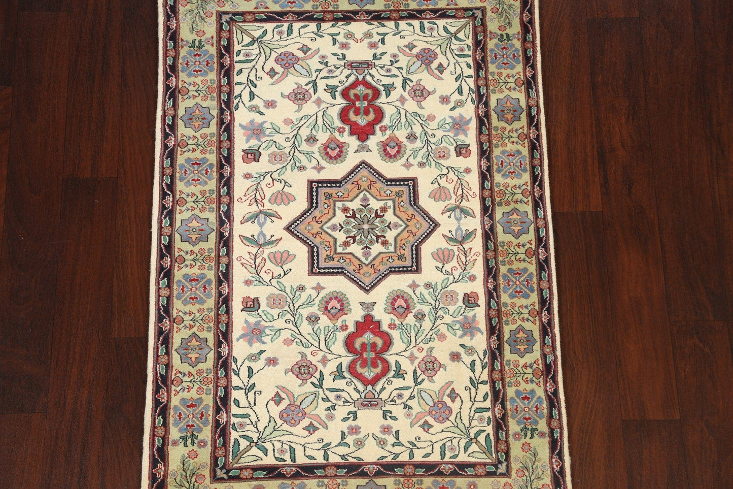 100% Vegetable Dye Tabriz Oriental Area Rug 3x5