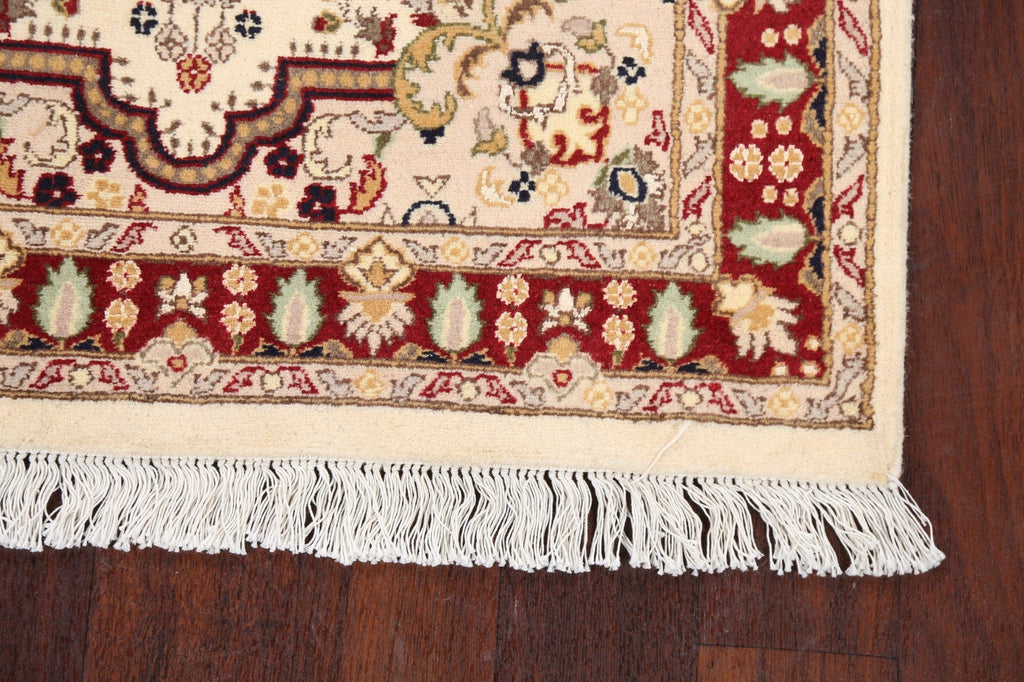 100% Vegetable Dye Tabriz Oriental Area Rug 3x5