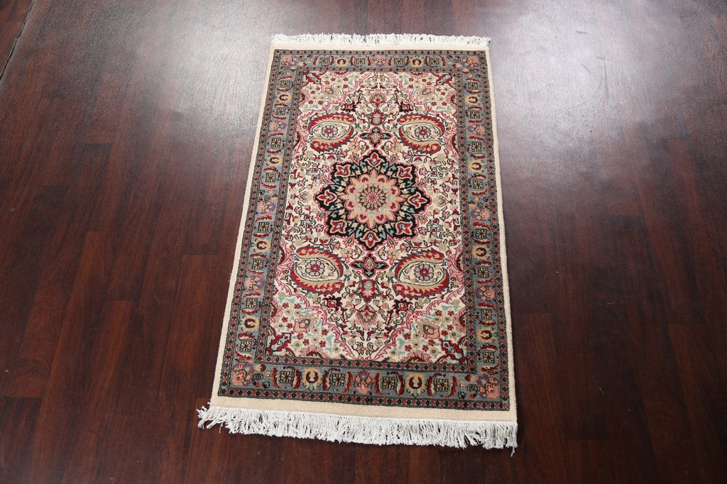 100% Vegetable Dye Tabriz Oriental Area Rug 3x5