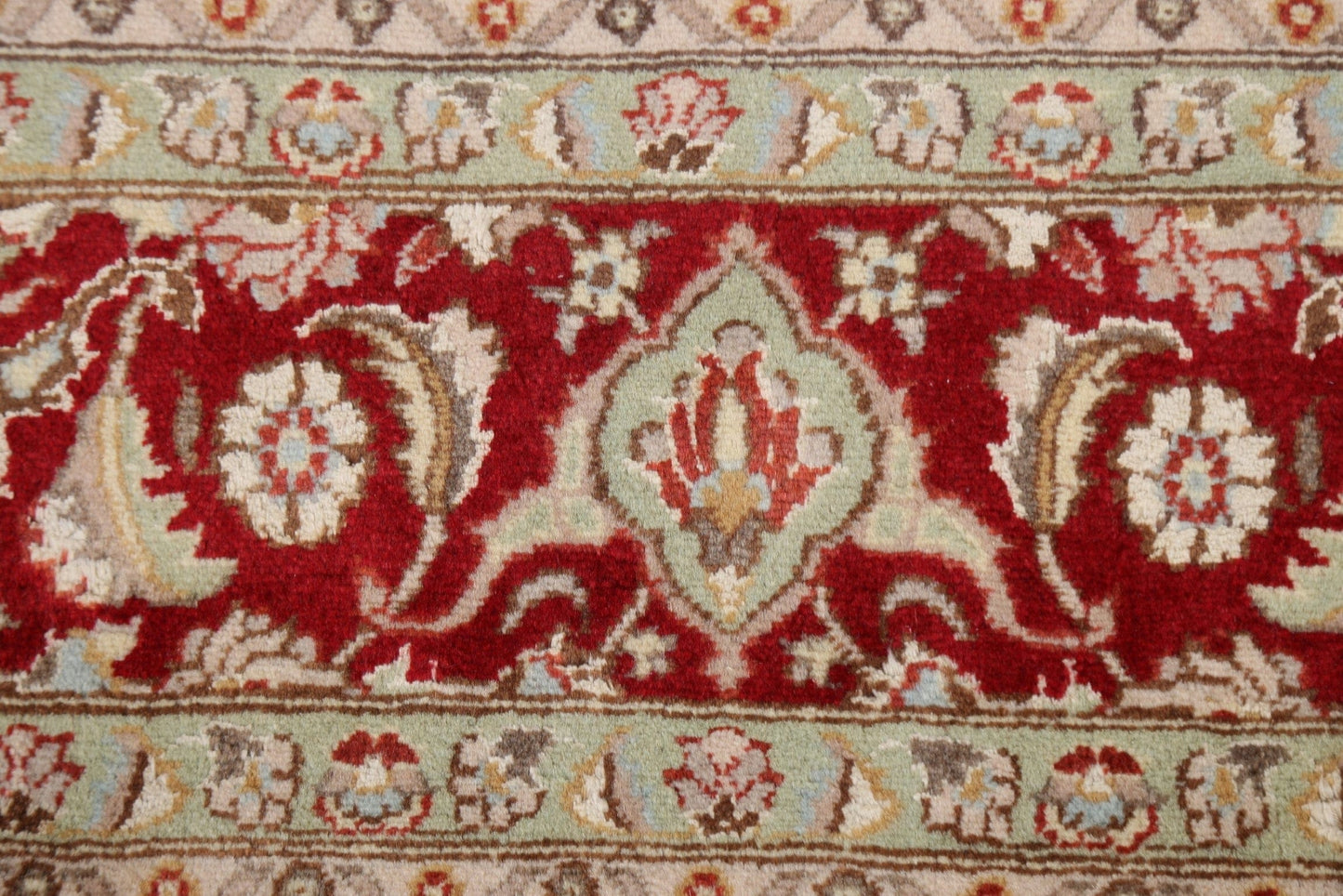 100% Vegetable Dye Tabriz Mahi Oriental Area Rug 6x10