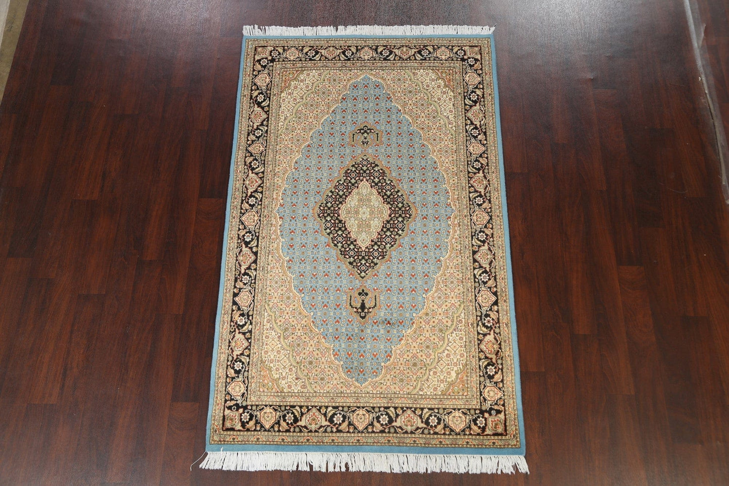 Vegetable Dye Tabriz Mahi Oriental Area Rug 5x7