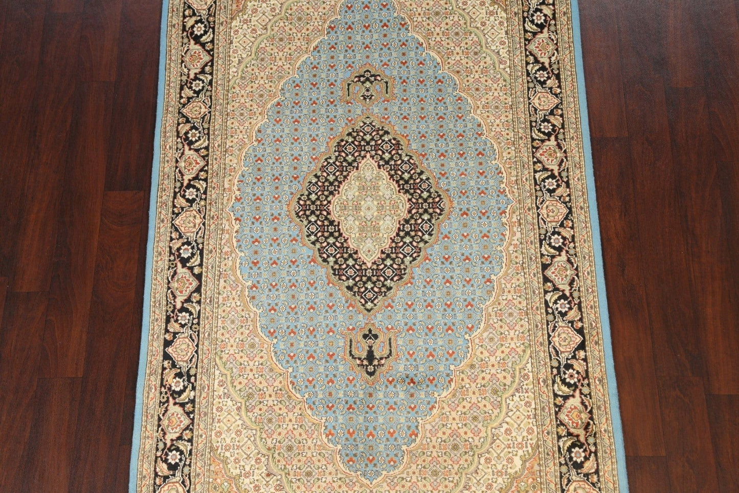 Vegetable Dye Tabriz Mahi Oriental Area Rug 5x7