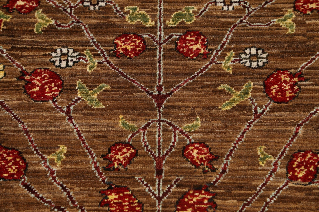 Floral Kazak Oriental Area Rug 5x6