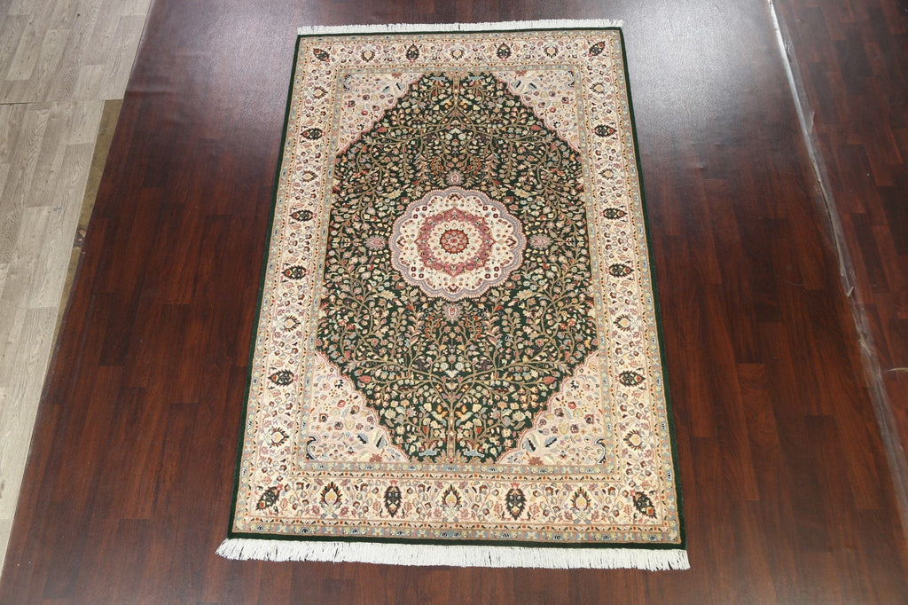 100% Vegetable Dye Tabriz Oriental Area Rug 6x9