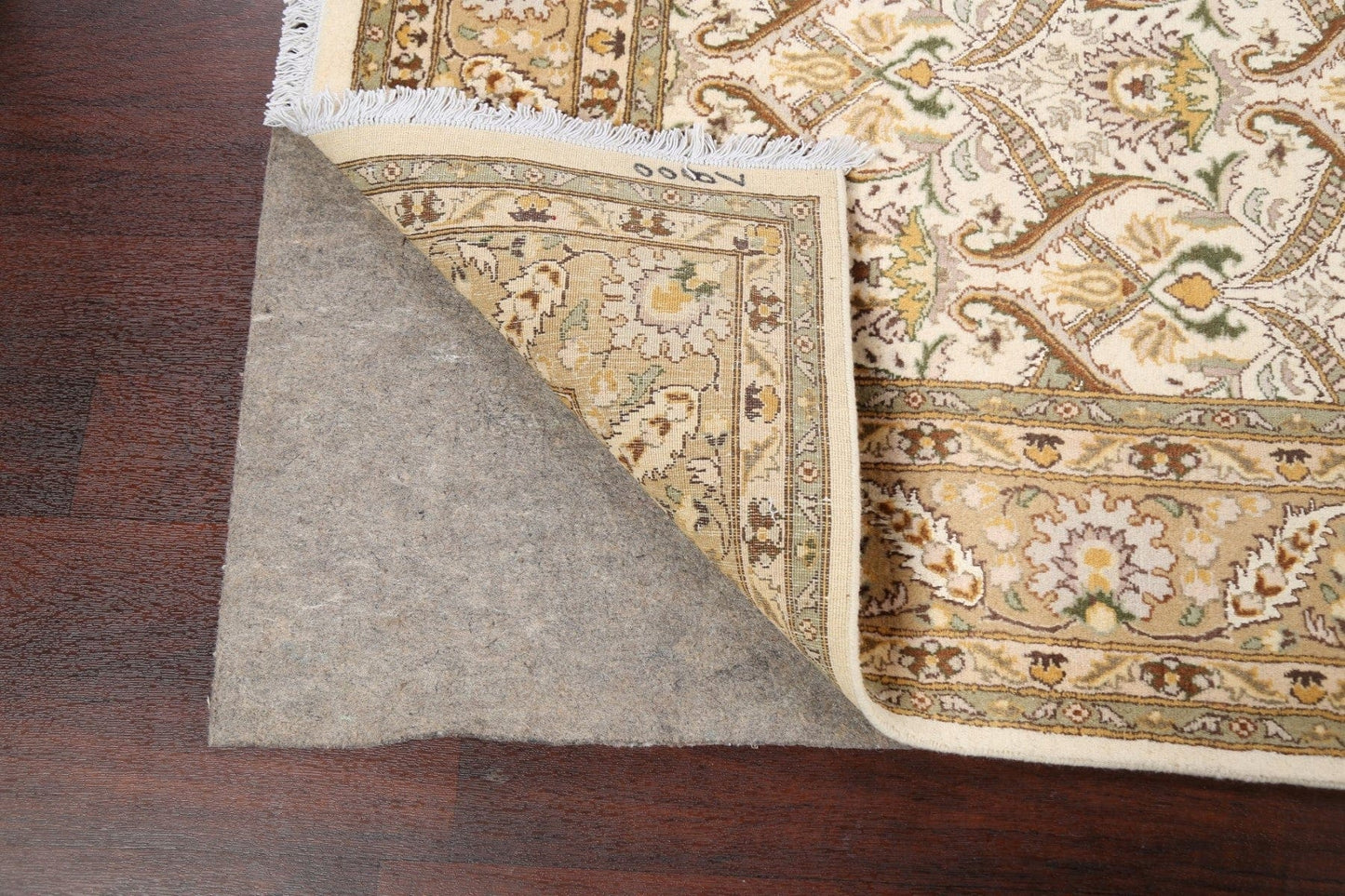 100% Vegetable Dye Tabriz Oriental Area Rug 6x9