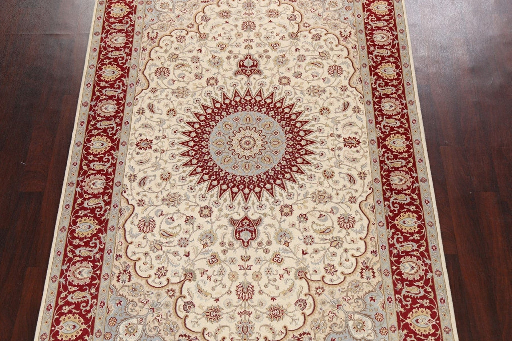 100% Vegetable Dye Tabriz Oriental Area Rug 6x9