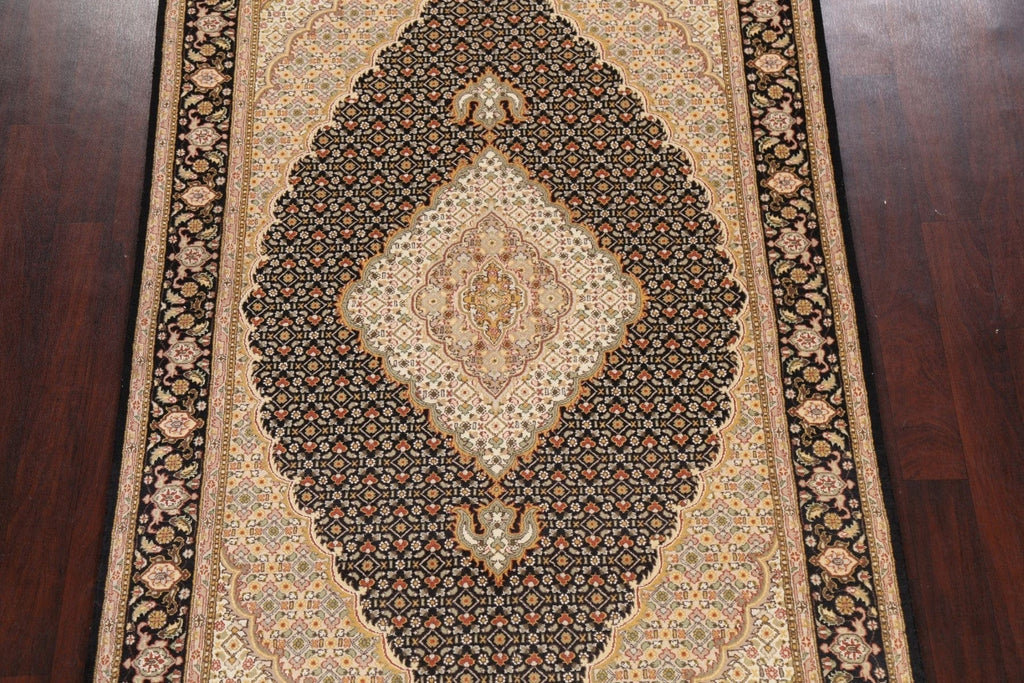 Vegetable Dye Geometric Tabriz Mahi Oriental Area Rug 5x8