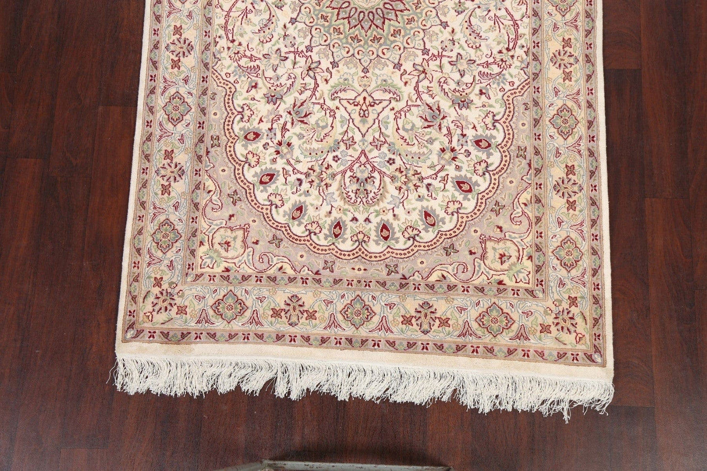 100% Vegetable Dye Floral Tabriz Oriental Area Rug 5x7