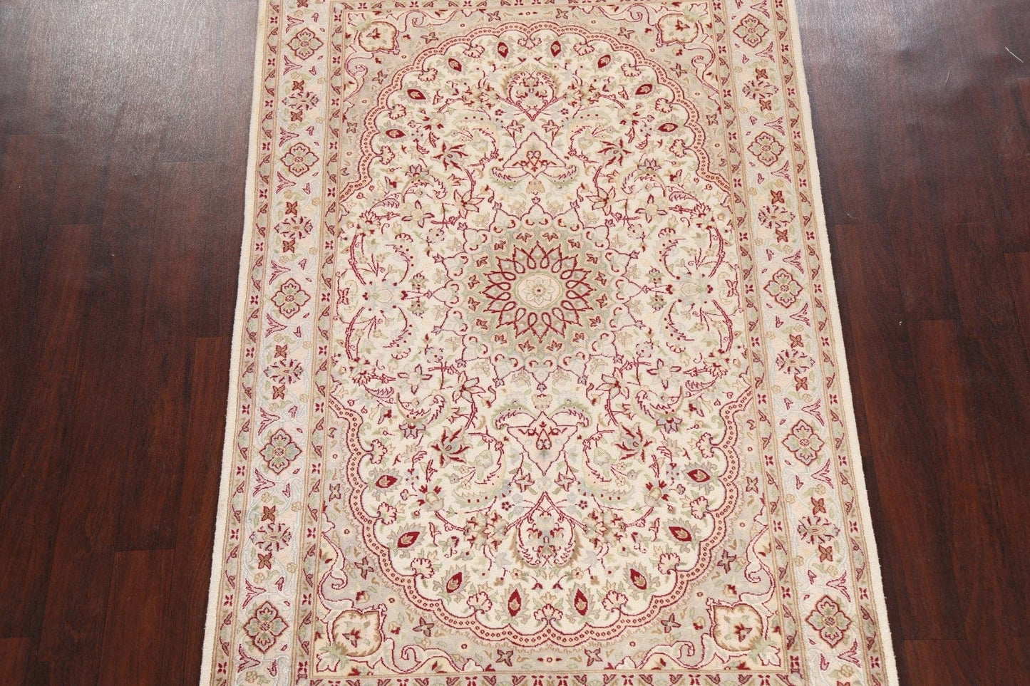 100% Vegetable Dye Tabriz Oriental Area Rug 5x7